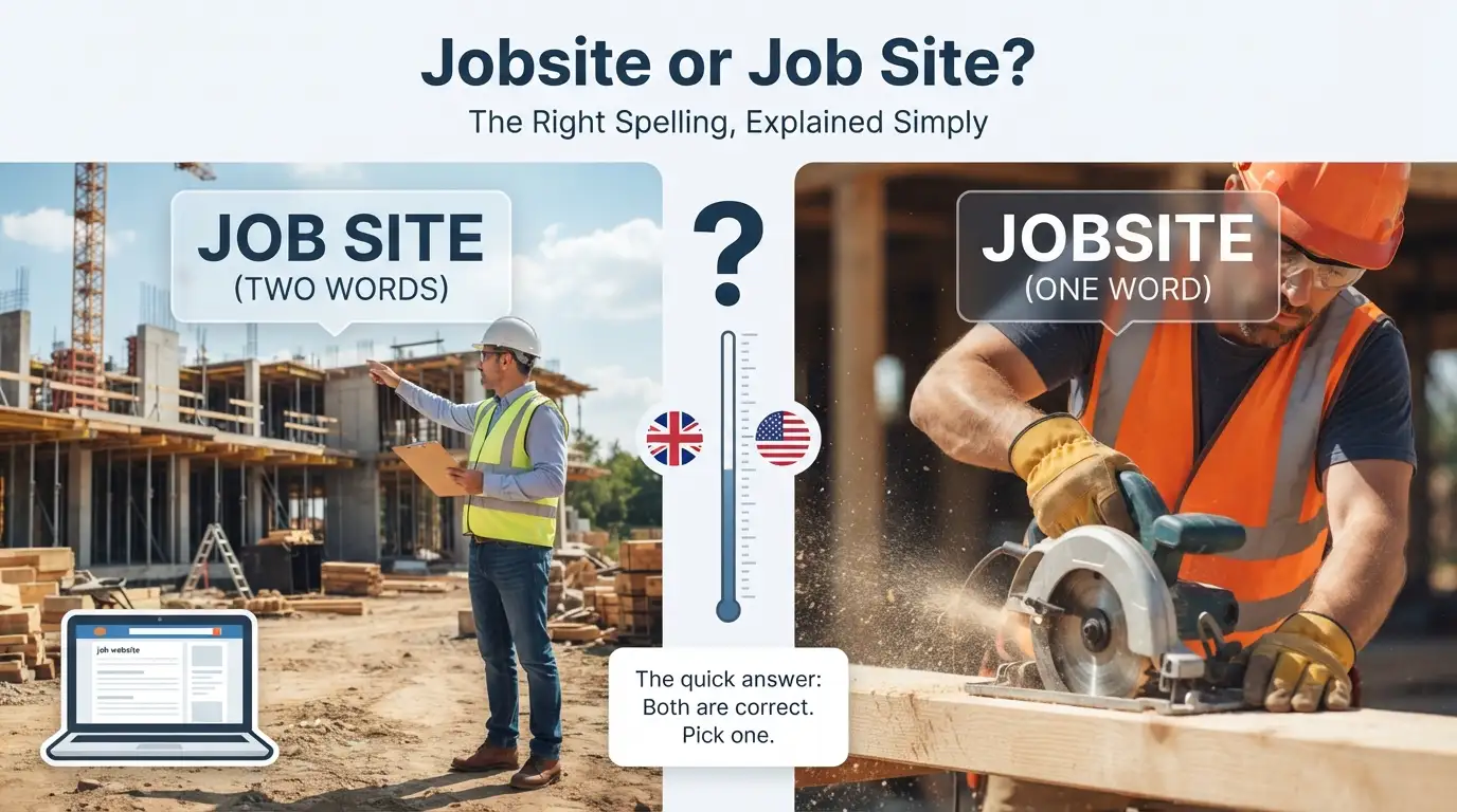 Jobsite or Job Site