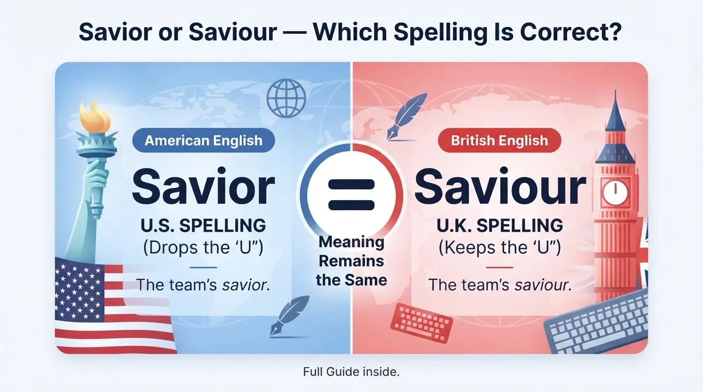 Savior or Saviour