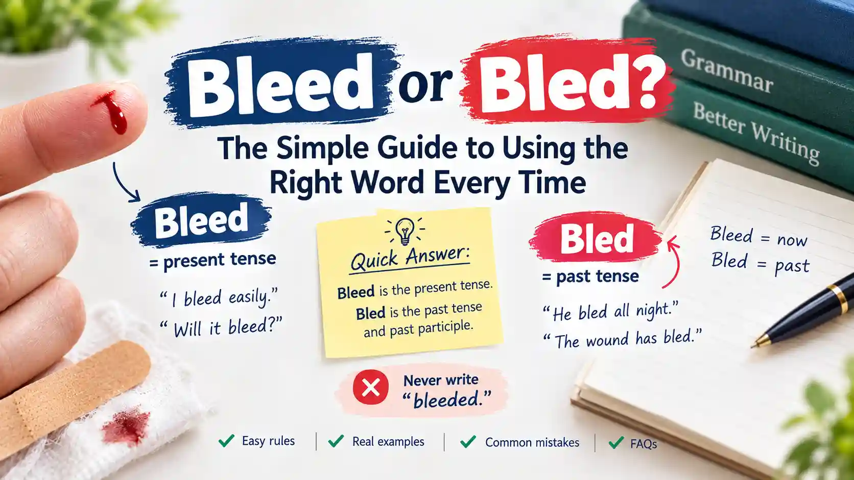 Bleed or Bled