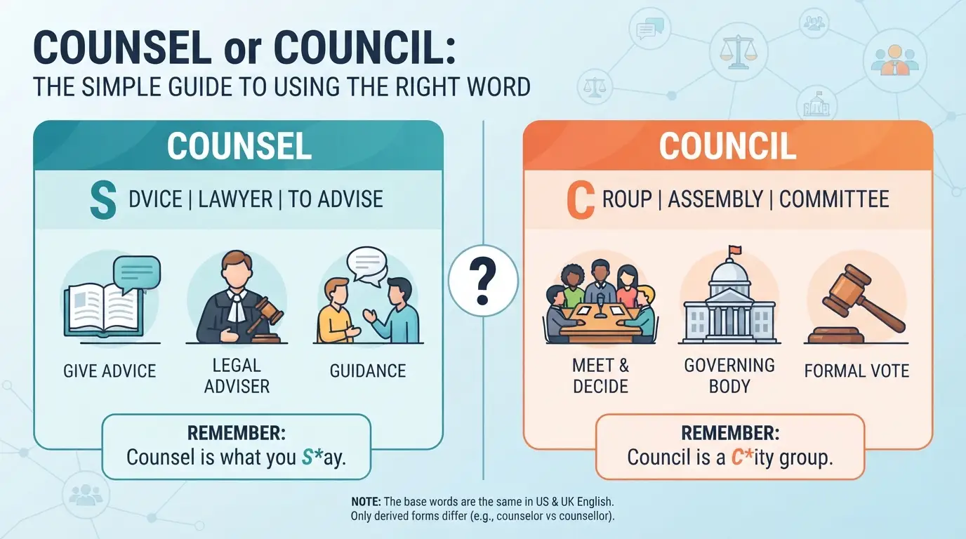 Counsel or Council