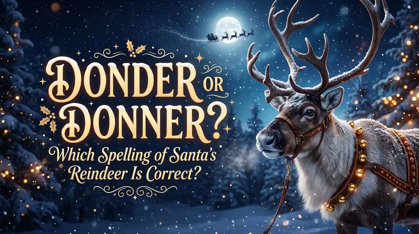 Donder or Donner