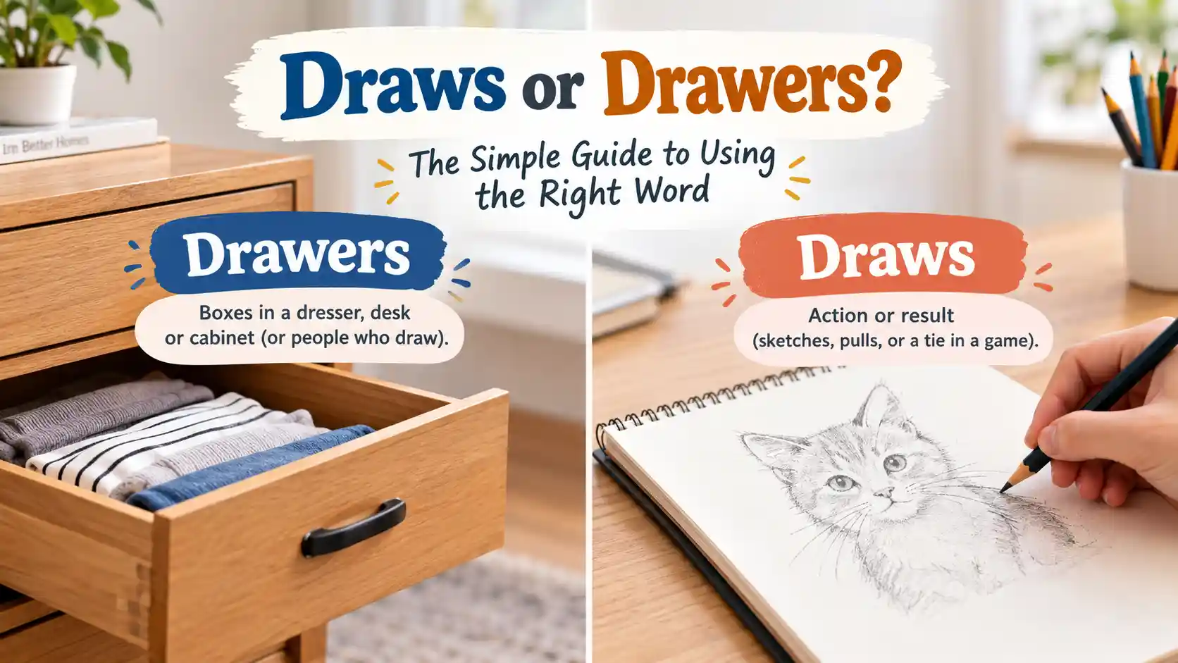 Draws or Drawers