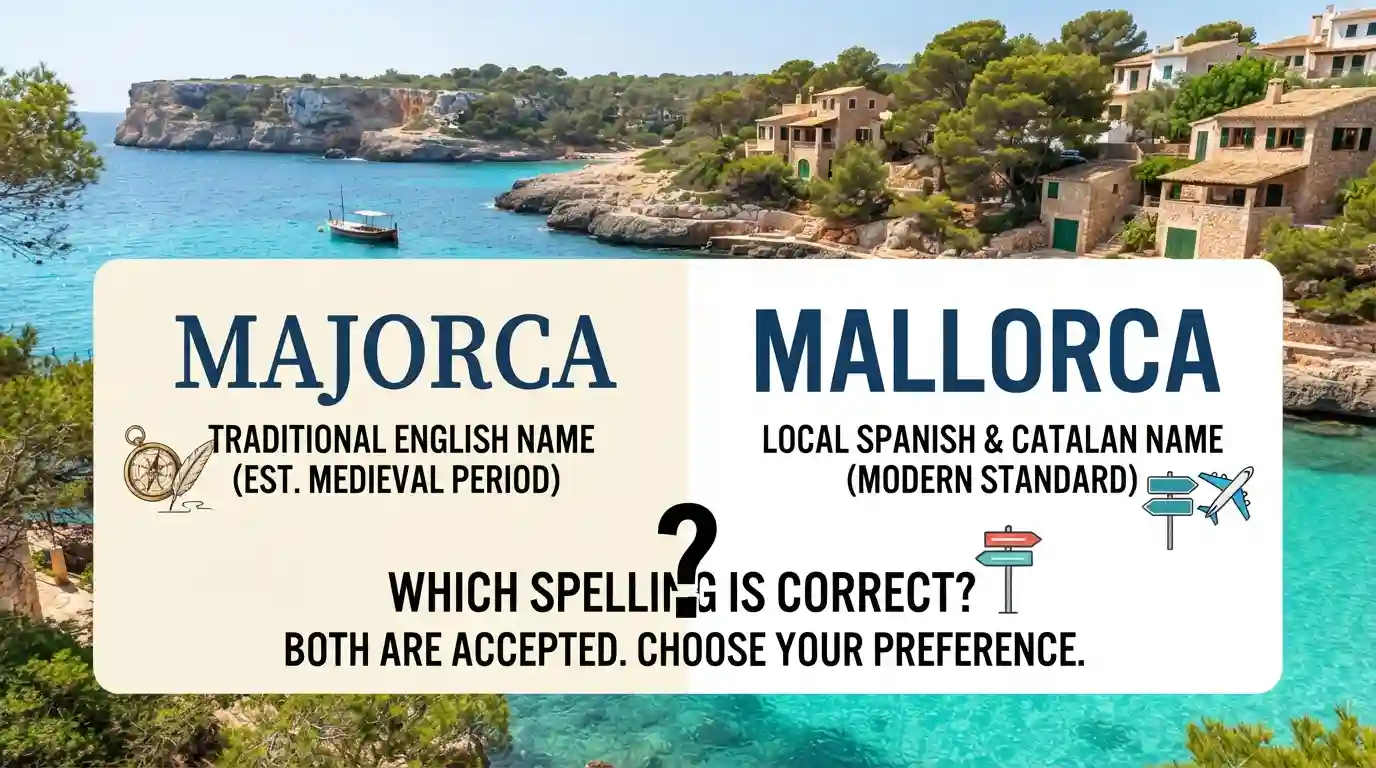 Majorca or Mallorca