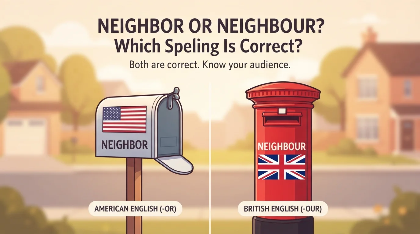 Neighbor or Neighbour