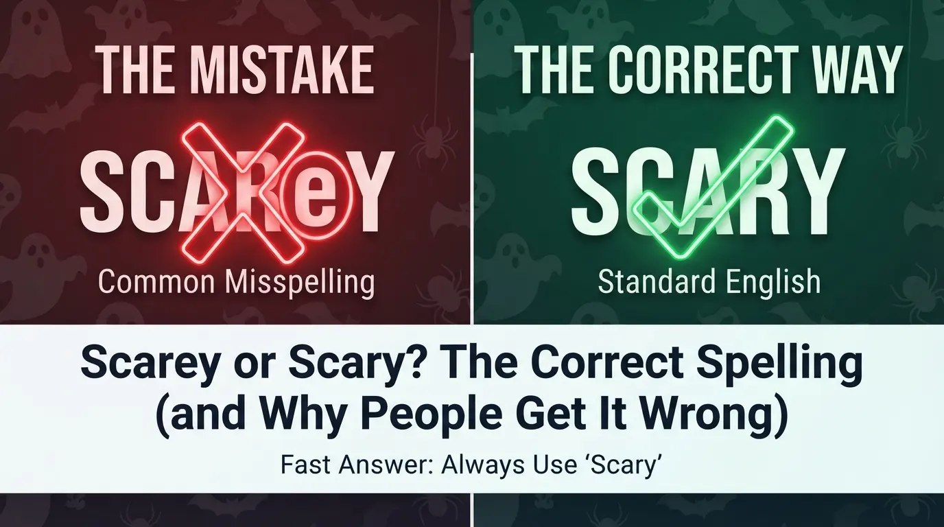 Scarey or Scary